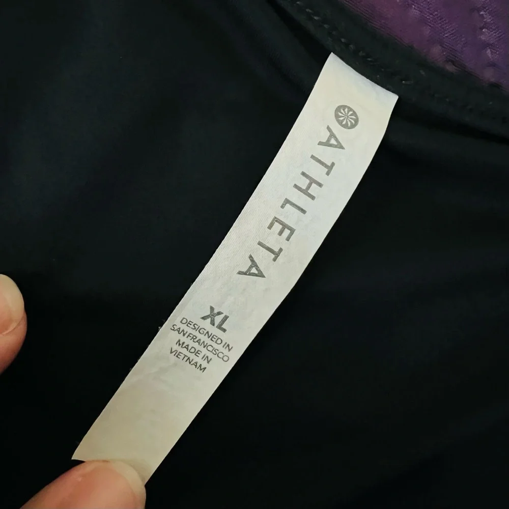 Athleta “It’s a Wrap” Cropped Tee - Picture 4 of 5